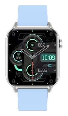Trevi T-FIT 201 A 4,7 cm (1.85'') AMOLED Numérique Écran tactile Argent