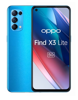 Find X3 Lite 128 Go, Bleu