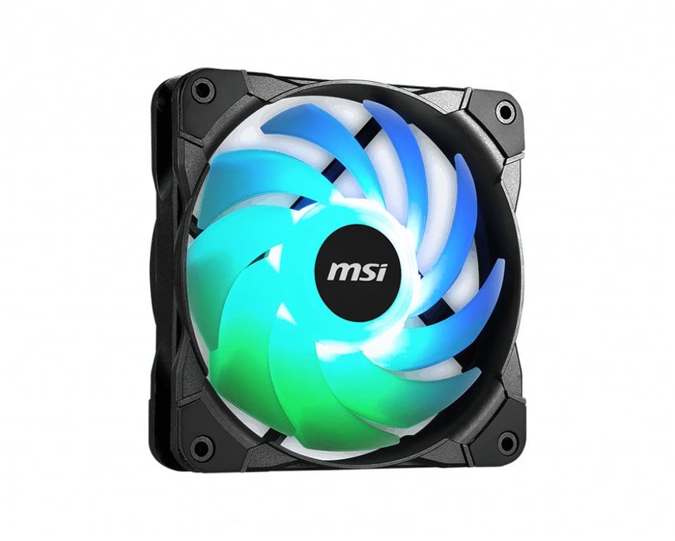 MSI MAX F12A 3 Ventilateur châssis 120 mm pack de 3 - vue 4
