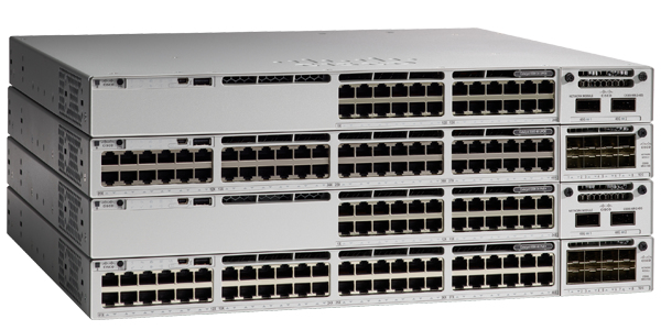Cisco Catalyst C9300X-48HX-E commutateur réseau Géré L3 Connexion Ethernet, supportant l'alimentation via ce port (PoE)
