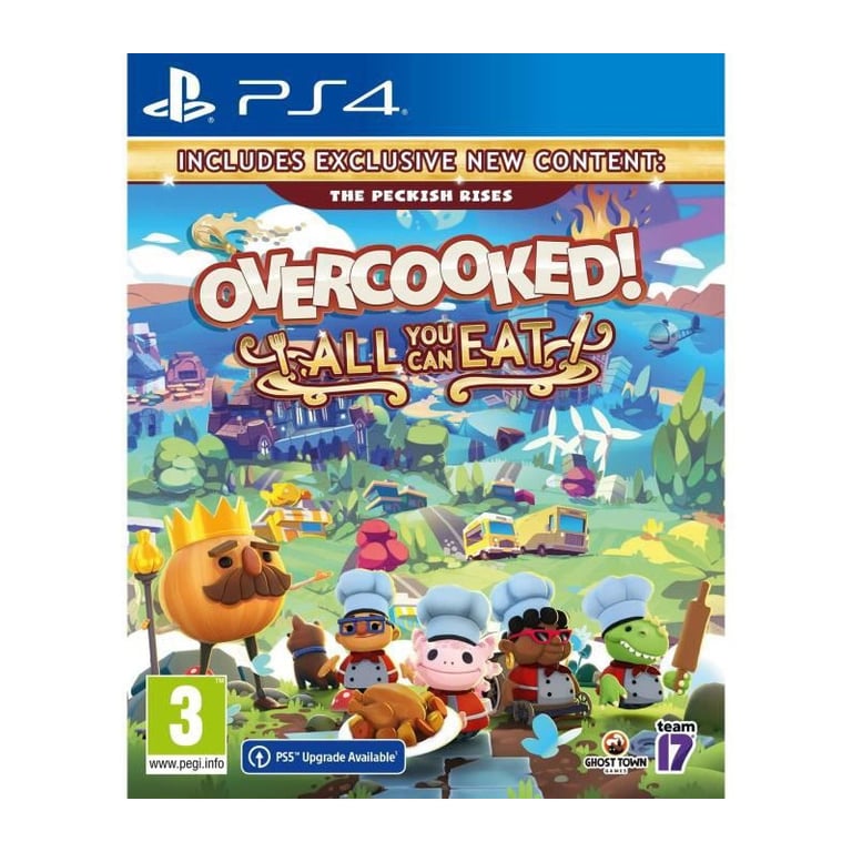 Overcooked All You Can Eat Jeu PS4 - Neuf