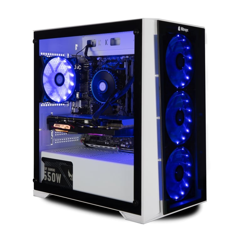 PC Gaming Nitropc Avanzado Nitro - Intel i5-12400F, RX 6600 8GB, RAM ...