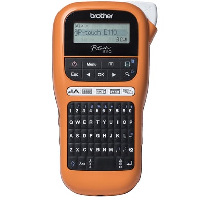 Brother P-Touch PT-E110 - Étiqueteuse - Noir et blanc - transfert