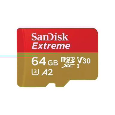SanDisk Extreme MicroSD 64GB V30 A2
