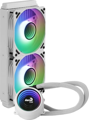 Aerocool Mirage L240 Processeur Refroidisseur de liquide tout-en-un Blanc 1 pièce(s)