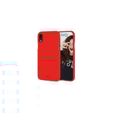 JAYM - Custodia in silicone rosso Soft Feeling per Apple iPhone 7 / 8 / SE 2020 - Finitura in silicone - Ultra Soft Touch