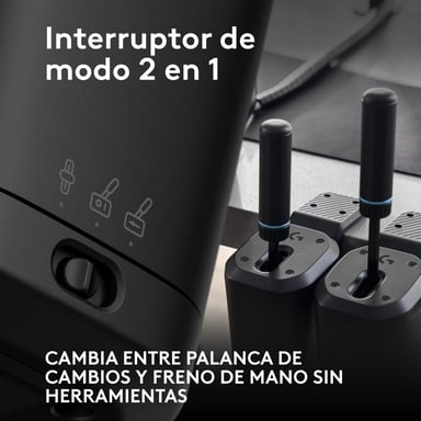 Logitech G RS Shifter y Handbrake