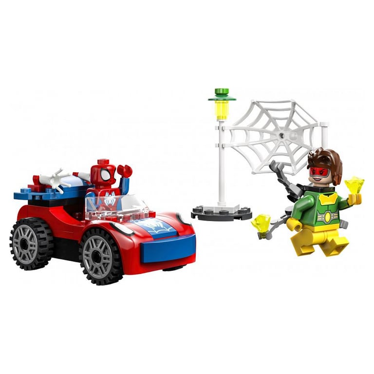 Jeu De Construction Voiture Spiderman +doc Octopus Lego La Boîte - vue 4