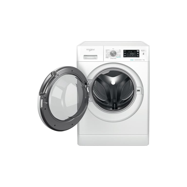 Lave-Linge Frontal WHIRLPOOL FFBS9479WVFR – 9 kg, 1400 tr/min, Moteur Induction - vue 8