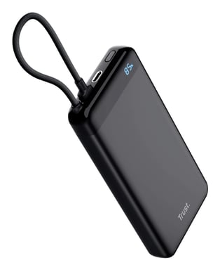 Trust 25881 batería externa Ión de litio 20000 mAh Negro
