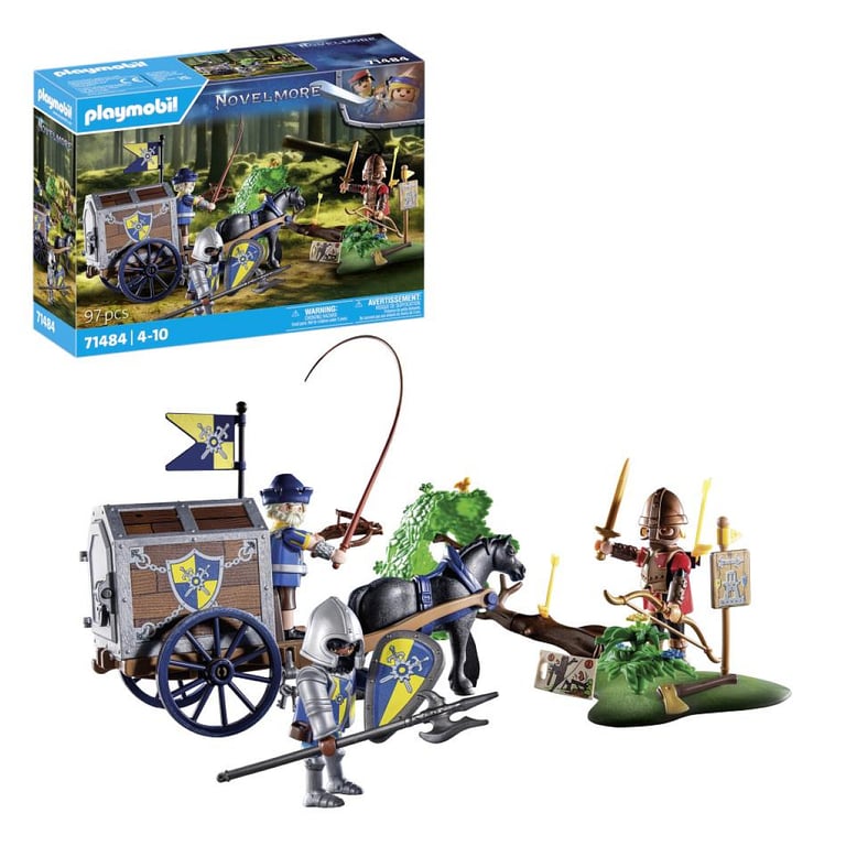Jeux D'imitation Tourelle Chevaliers Novelmore Dragon Playmobil La Boite - vue 2