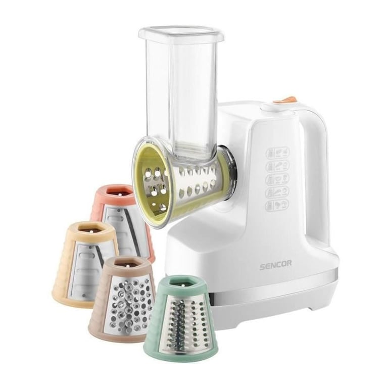 Râpe Électrique Sencor SSG 4300WH – 150 W, 5 Accessoires, Design Ergonomique - vue 3