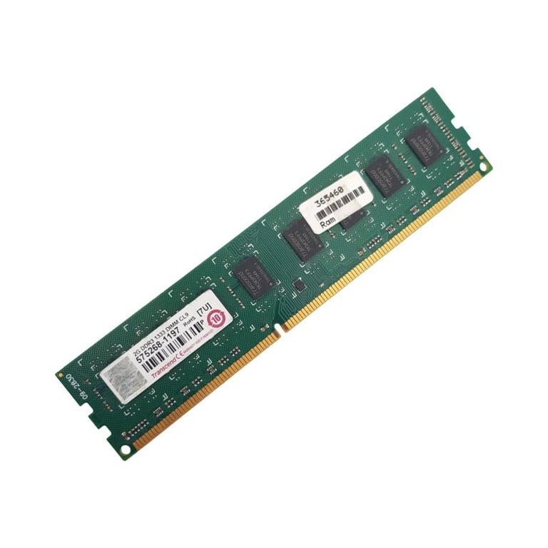 TRANSCEND 2Go RAM DDR3 1333MHz 2Rx8 - Tr&egrave;s bon &eacute;tat