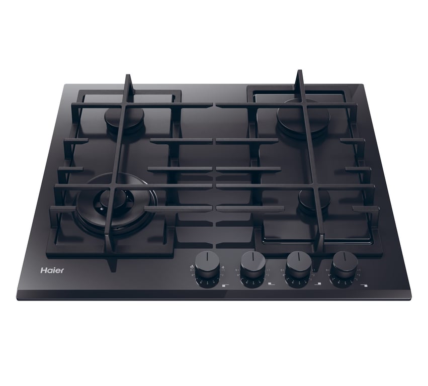 Table de Cuisson à Gaz Haier Série I Move 4 4 Zones HAVG6BF4TBPB - vue 3