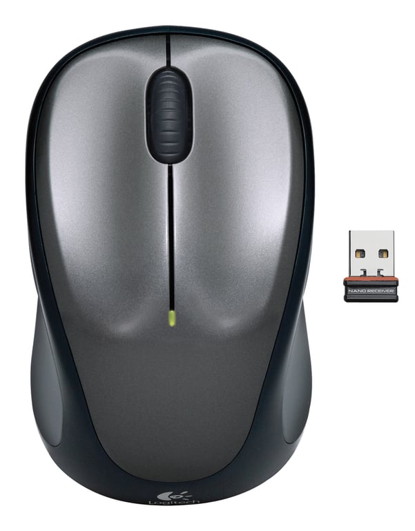 Logitech M235 2nd Generation droitiers et gauchers optique sans fil 2.4 GHz récepteur sans fil USB - vue 4