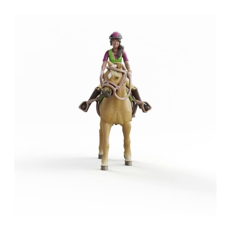 Figurines Sarah et Mystery SCHLEICH 42714 Horse Club Dès - vue 3