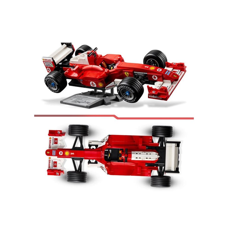 Set de collection LEGO Icons Ferrari F2004 11375 735 pièces direction fonctionnelle Rouge - Neuf