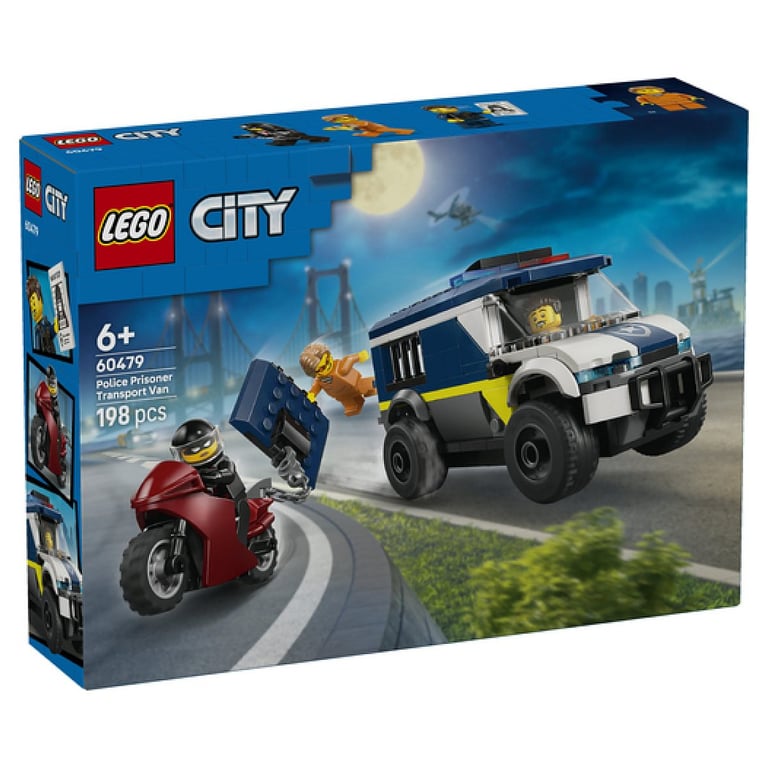 LEGO City Fourgon Pénitentiaire 60479 - vue 5
