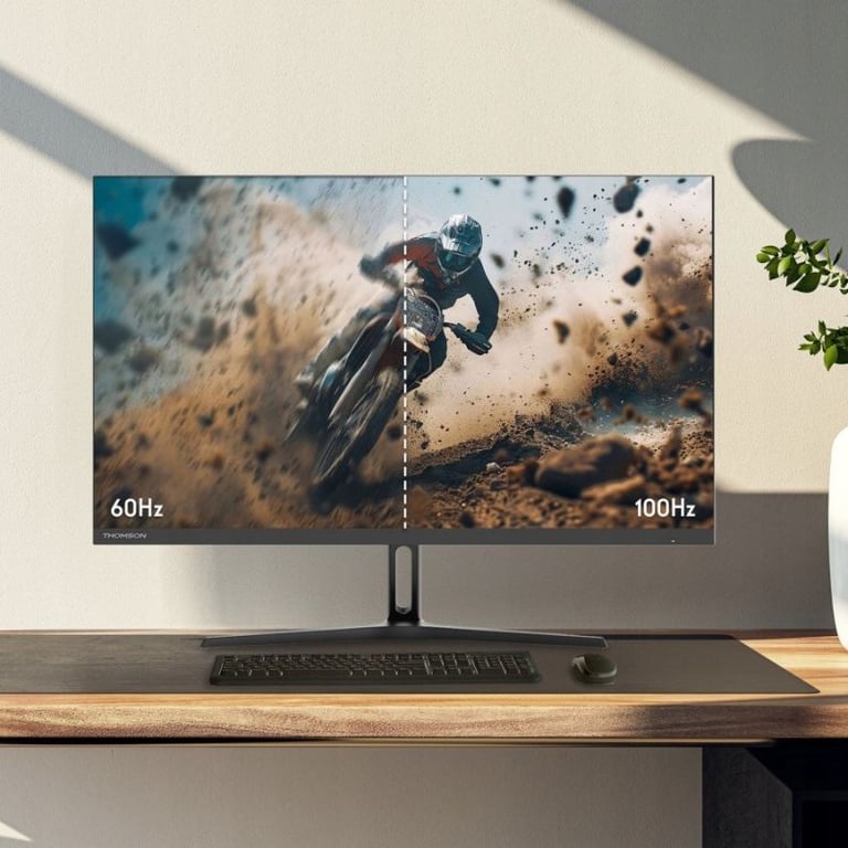 Moniteur Thomson M24FB2Y14 24 FHD VA 100Hz LED Neuf - vue 2