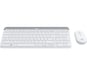 Logitech MK470 teclado Ratón incluido RF inalámbrico AZERTY Francés Blanco