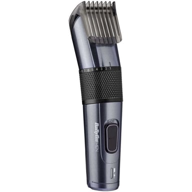 Tondeuse barbe et cheveux sans fil Babyliss E976E Titanium 40 mm 26 hauteurs 0,5-25 mm Noir