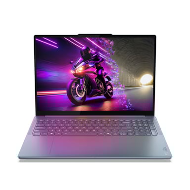 Lenovo Yoga Pro 9 16IAH10 Intel Core Ultra 9 285H Ordinateur portable 40,6 cm (16'') Écran tactile 3.2K 64 Go LPDDR5x-SDRAM 2 To SSD NVIDIA GeForce RTX 5070 Wi-Fi 7 (802.11be) Windows 11 Home Français Bleu
