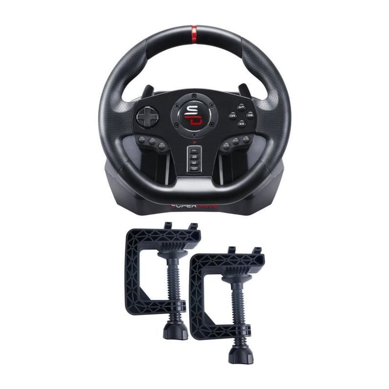 Subsonic GS850 X USB Volant + pédales PlayStation 4 Xbox One Neuf - vue 2