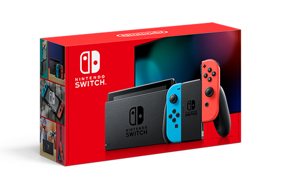 Switch & Mario Tennis Aces & headset console de jeux portables 15,8 cm (6.2'') 32 Go Écran tactile Wifi, Bleu, Gris, Rouge