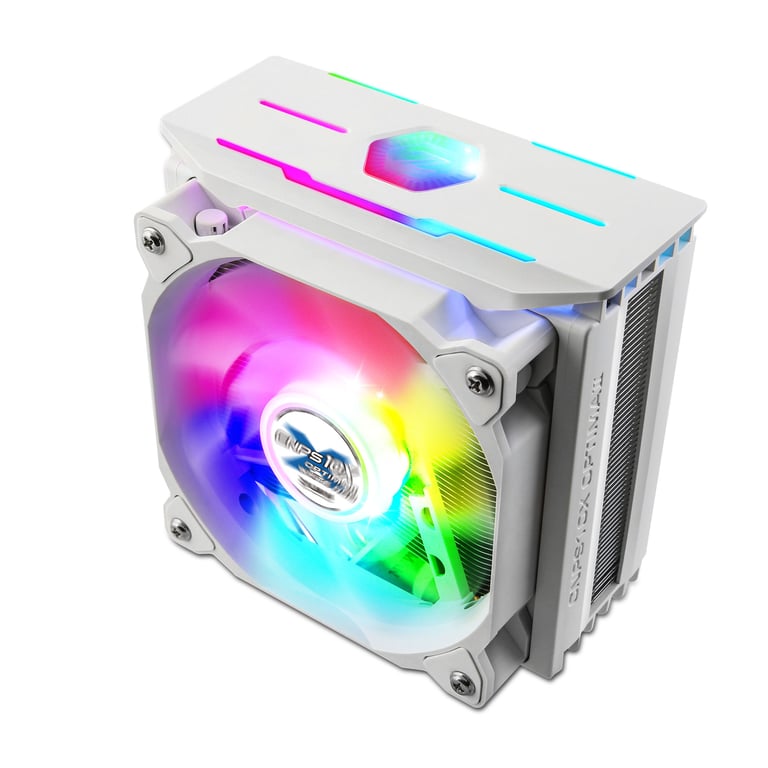 Zalman CNPS10X OPTIMAII 120mm RGB PWM Fan / RGB Spectrum1 350 2 100RPM uPWM / 18 28.0dBA Intel LGA 2066 2011 V3 1200 1366 AMD AM4 AM3+ AM3 FM2+ FM2 Processeur Refroidisseur 12 cm 1 pièce Neuf