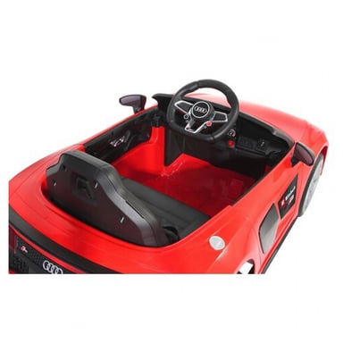Coche eléctrico Audi R8 rojo de 18V para niños - versión Einhell