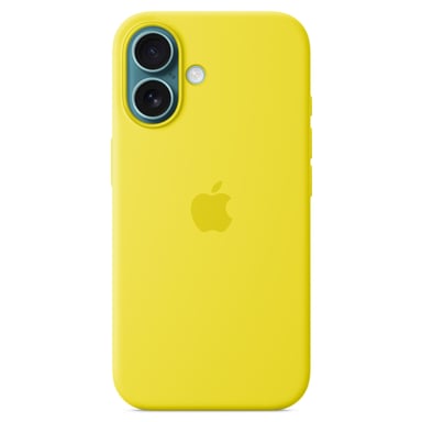 Apple Coque en silicone avec MagSafe pour iPhone 16 - Carambole Apple (brand) iPhone 16
