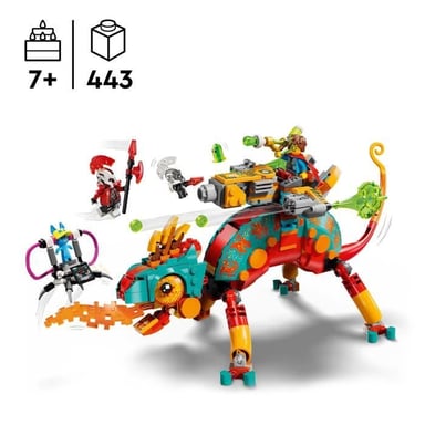 Dreamzzz 71492 Le Caméléon Cracheur De Feu De Mateo - Jeu Garçon 7 Ans - Idée Cadeau