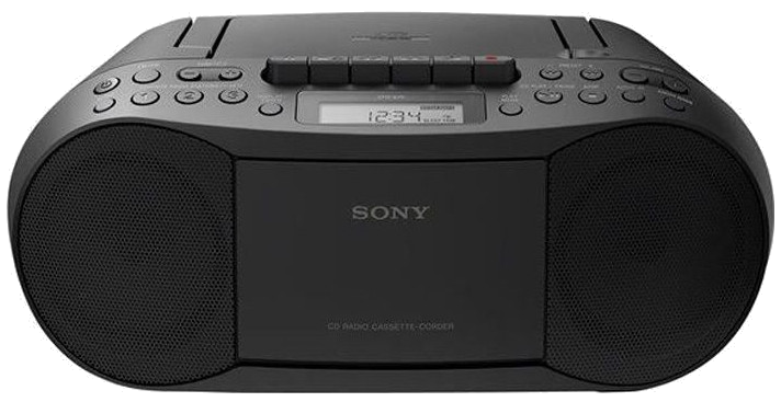 SONY - CFDS70B.CED - Boombox CD/Tuner / cassettes-Radio AM/FM-Sortie RMS stéréo 2 x 1,7 W-Lecture de