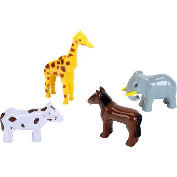 Animaux magnétiques KLEIN 0071 4 grands animaux Funny Puzzle sachet 16 pièces Dès - vue 4