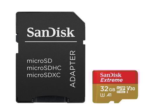 SanDisk Extreme 32GB MicroSDHC UHS-I Classe 10