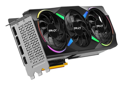 PNY RTX 5070Ti ARGB Overclocked Triple Fan Neuf - vue 3