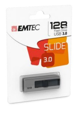 Emtec B250 Slide unidad flash USB 128 GB USB tipo A 3.2 Gen 1 (3.1 Gen ...