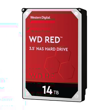 Western Digital WD Red NAS 14 T disque dur 14 To 5400 tr/min 512 Mo 3.5'' SATA