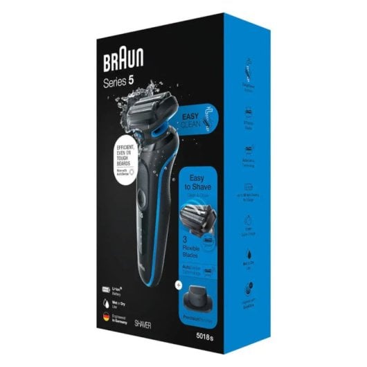 BRAUN SERIES 5 51 B1200S RASOIR ÉLECTRIQUE AVEC TONDEUSE DE PRÉCISION - vue 2