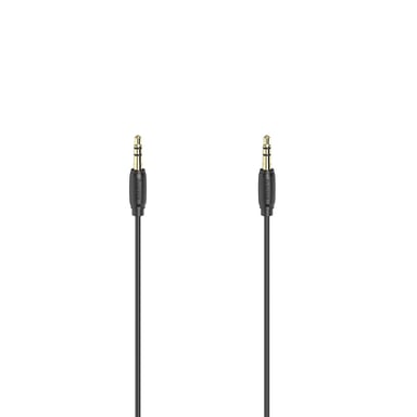 Hama 00205264 cavo audio 5m 3,5mm nero