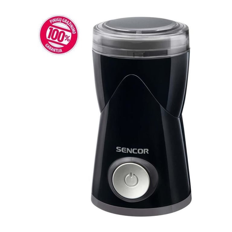 Moulin à café électrique SENCOR SCG 1050BK Capacité de 50 g Finesse du café moulu réglable - vue 4