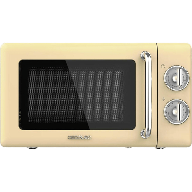 Micro-ondes Cecotec ProClean 3010 Retro 20L Jaune - Neuf