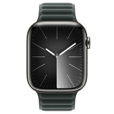 Bracelet à maillons magnétique FineWoven pour Apple Watch Series 1 t/m 11 / SE / Ultra (44/45/46/49 mm) - Taille M/L - Evergreen