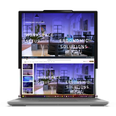 Lenovo ThinkBook Plus G6 Rollable Copilot+ PC Intel Core Ultra 7 258V Ordinateur portable 42,4 cm (16.7'') 32 Go LPDDR5x-SDRAM 1 To SSD Wi-Fi 7 (802.11be) Windows 11 Pro Français Gris