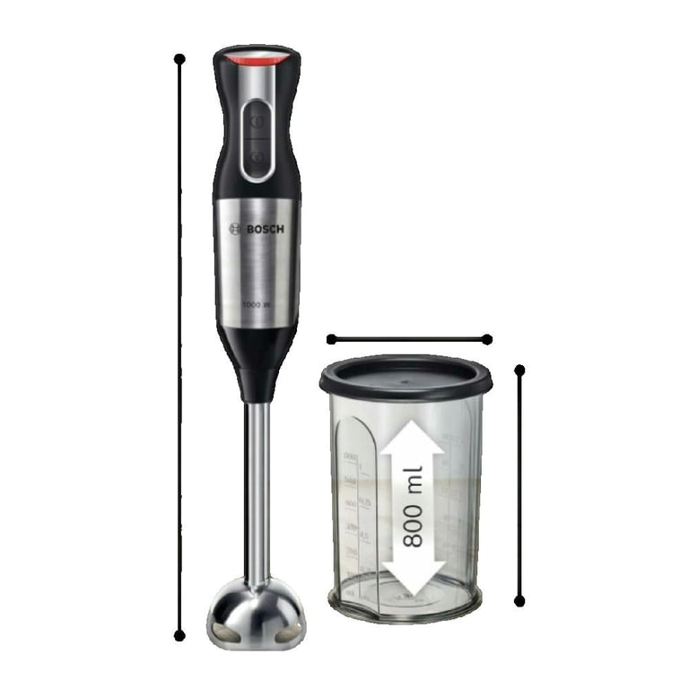 Mixeur Plongeant BOSCH MS6CM61V2 – 1000 W, Acier Inoxydable - vue 5