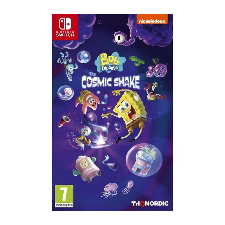 Bob L'Eponge - The Cosmic Shake Jeu Switch - Neuf