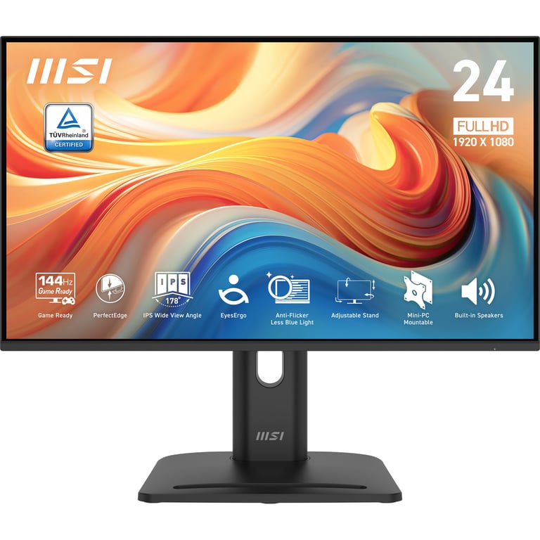 MSI Pro MP245PG E14 écran plat de PC 60 5 cm 23.8 1920 x 1080 pixels Full HD LCD Neuf