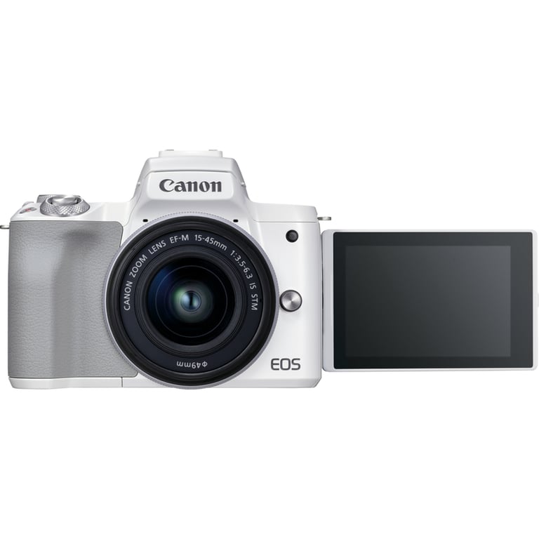 Canon EOS M50 Mark II + M15-45 S EU26 MILC 24,1 MP CMOS 6000 x 4000 pixels Blanc