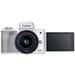 Canon EOS M50 Mark II + M15-45 S EU26 MILC 24,1 MP CMOS 6000 x 4000 pixels Blanc