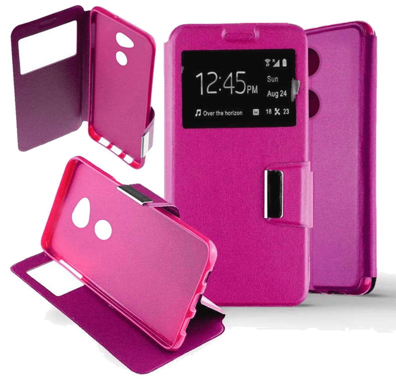 Etui Folio compatible Rose Sony Xperia XA2